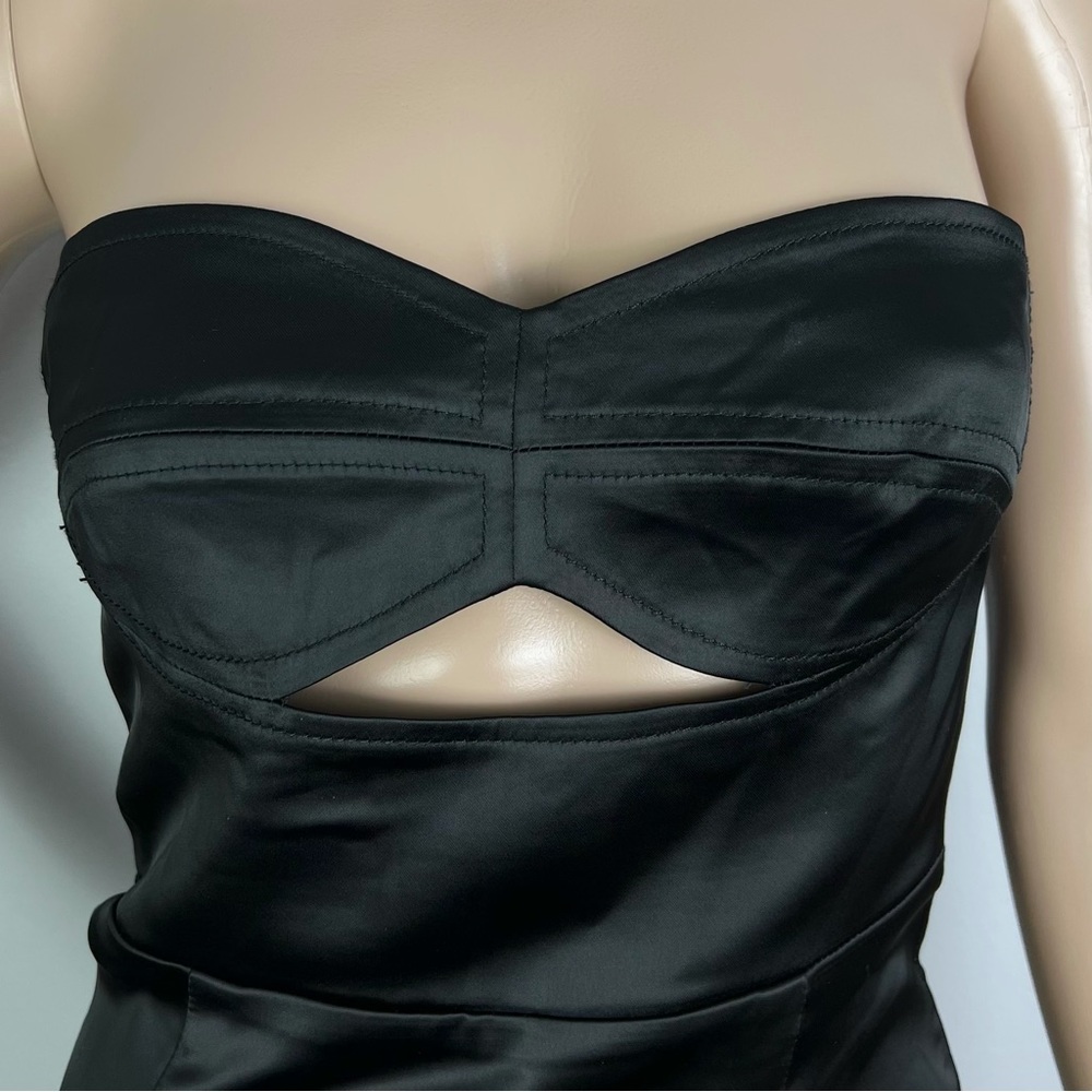 NEW BARDOT REVOLVE BLACK STRAPLESS MINI DRESS - Picture 3 of 10